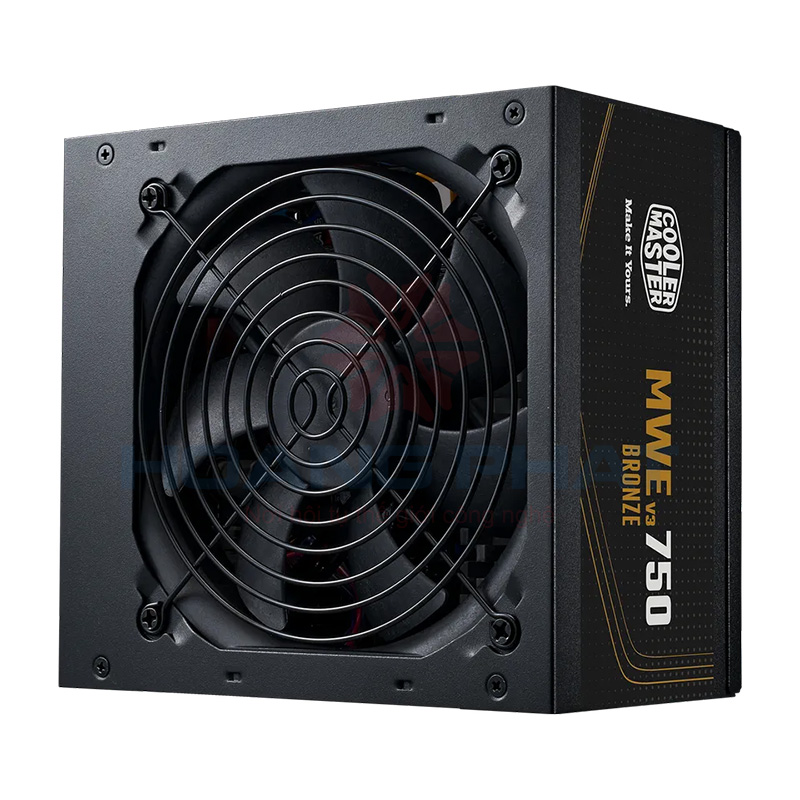 Nguồn Cooler Master MWE BRONZE V3 230V 750W A/EU Cable (80 Plus Bronze/ ATX/ Đen)