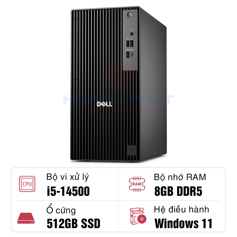 PC Dell Pro Tower QCT1250 (42PROI5QCT1250)