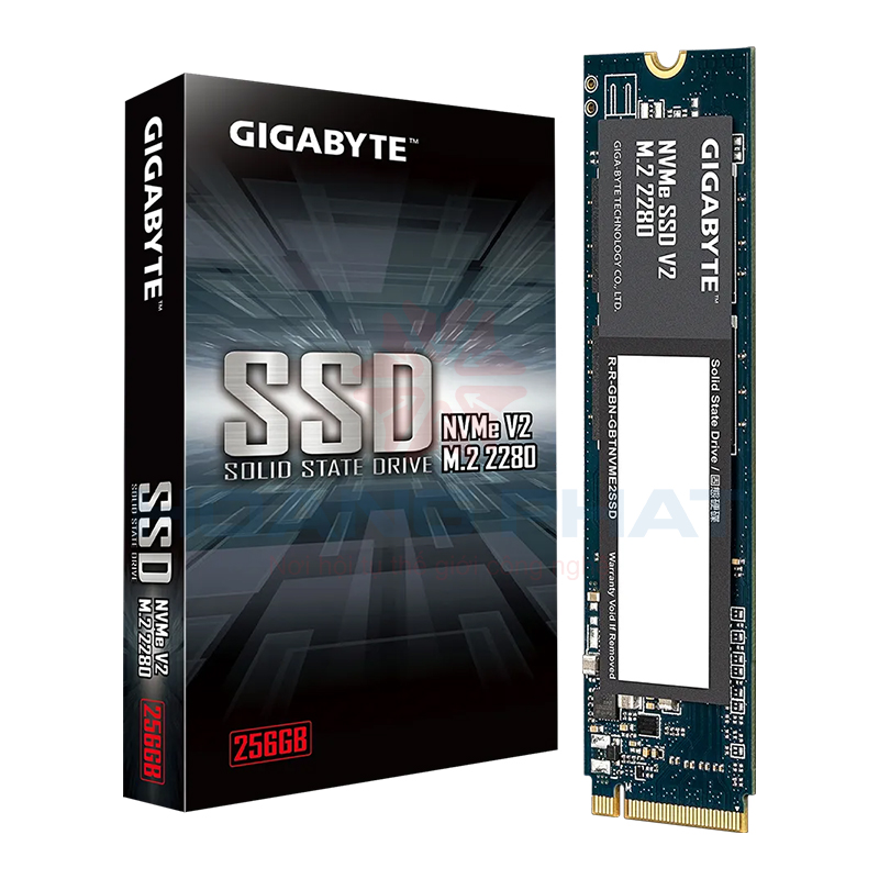 SSD Gigabyte 256G M.2 2280 PCIe NVMe Gen 3x4 (G3NVMEV2256G)