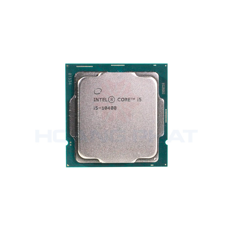 CPU Intel Core i5-10400 (Intel LGA1200 - 6 Core - 12 Thread - Upto 4.3Ghz - Cache 12MB) Tray không fan