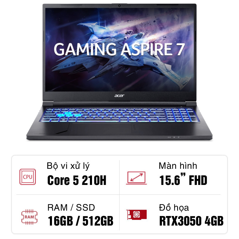 Acer Gaming Aspire 7 A715-59G-59RD (NH.DXUSV.001)
