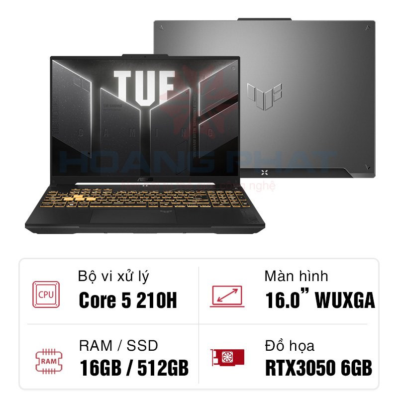 Asus TUF Gaming F16 FX607VJB-RL151W