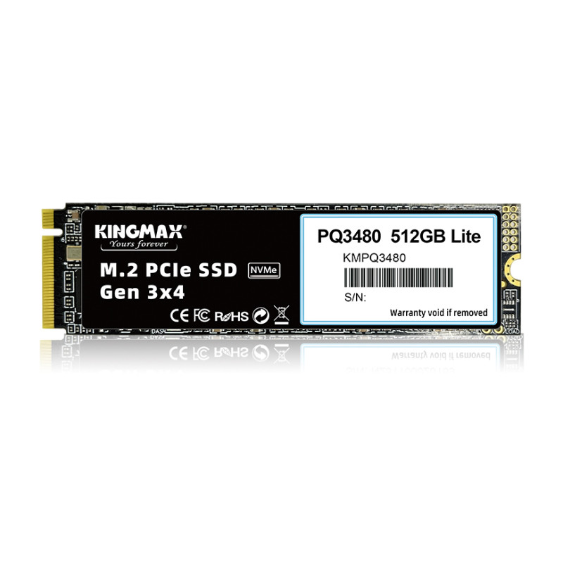 SSD Kingmax PCIe NVMe Gen3x4 M.2 2280 PQ3480-512GB LITE