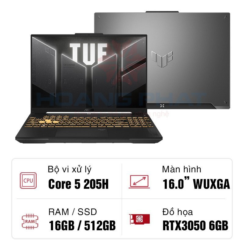Asus TUF Gaming F16 FX607VJR-TU320W
