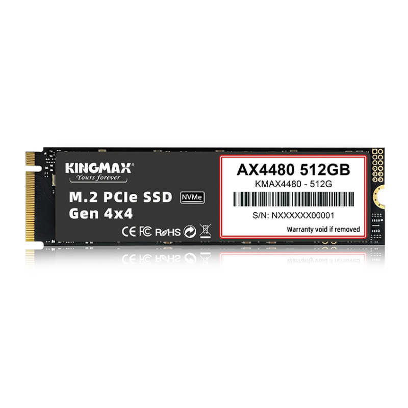SSD Kingmax AX4480 512GB PCIe NVMe Gen4x4 M.2